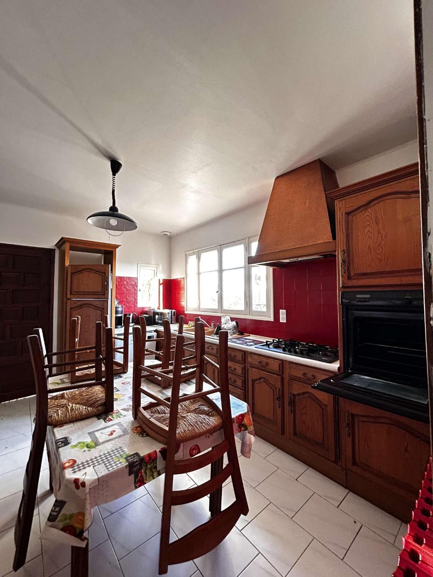 maison 10 personnes à la campagne dans une ferme fruitière uniquement à la semaine Montbarla Extérieur photo